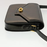 Gucci Shoulder Bag Patent leather Black fm2405