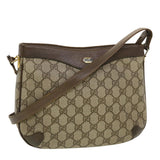 Gucci GG Canvas Shoulder Bag PVC Leather Beige 32•02•022 fm2426