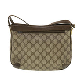 Gucci GG Canvas Shoulder Bag PVC Leather Beige 32•02•022 fm2426
