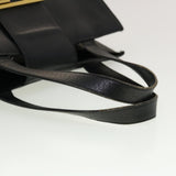 Gucci Hand Bag Leather Black fm2430