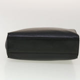Gucci Hand Bag Leather Black fm2430