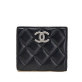Chanel Coco Mark Classic Small Wallet Lambskin Wallet