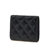 Chanel Coco Mark Classic Small Wallet Lambskin Wallet