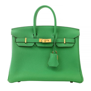 Hermes 25cm Togo Bamboo Birkin w/ Gold Hardware