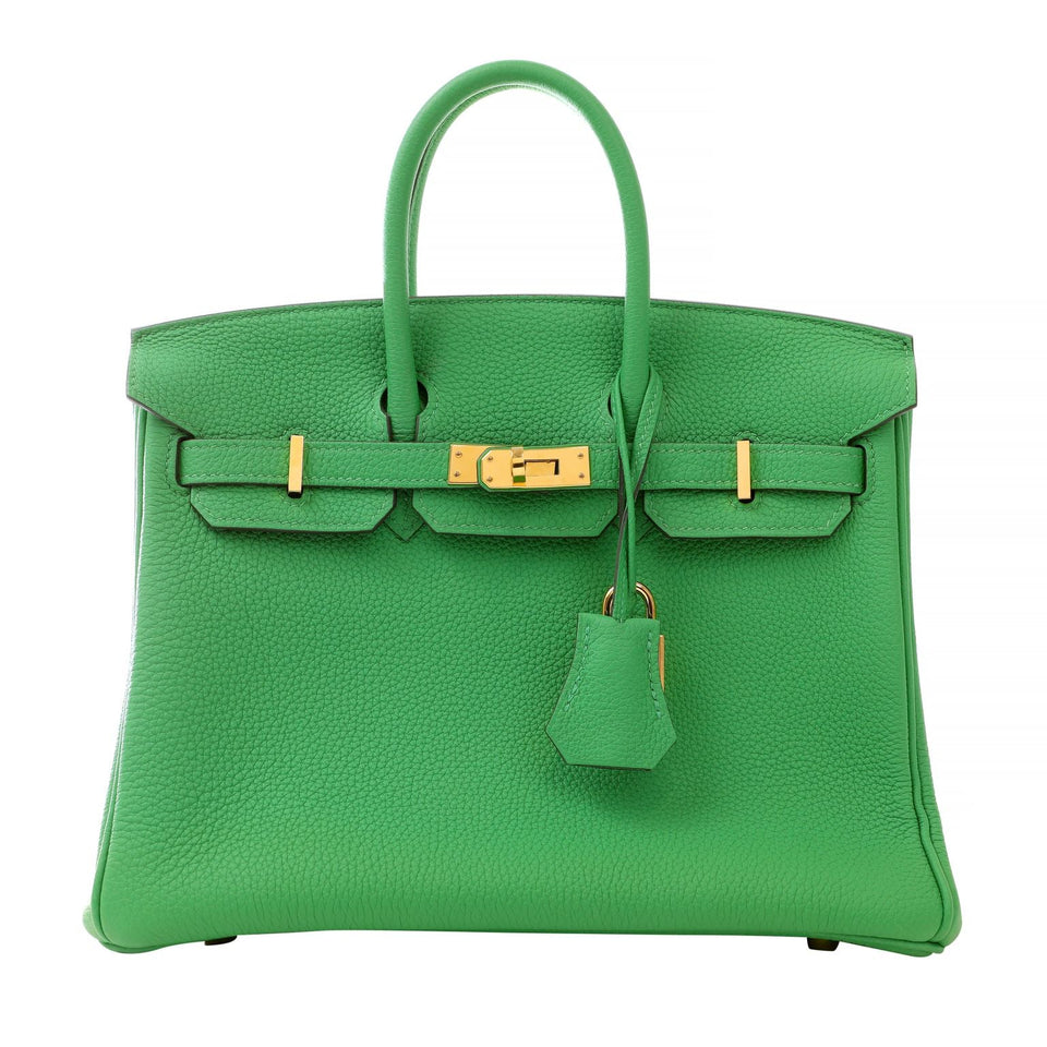 Hermes 25cm Togo Bamboo Birkin w/ Gold Hardware