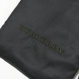 Burberry Scarf Silk, polyester/filling=batting black Long scarf Embroidered logo mens