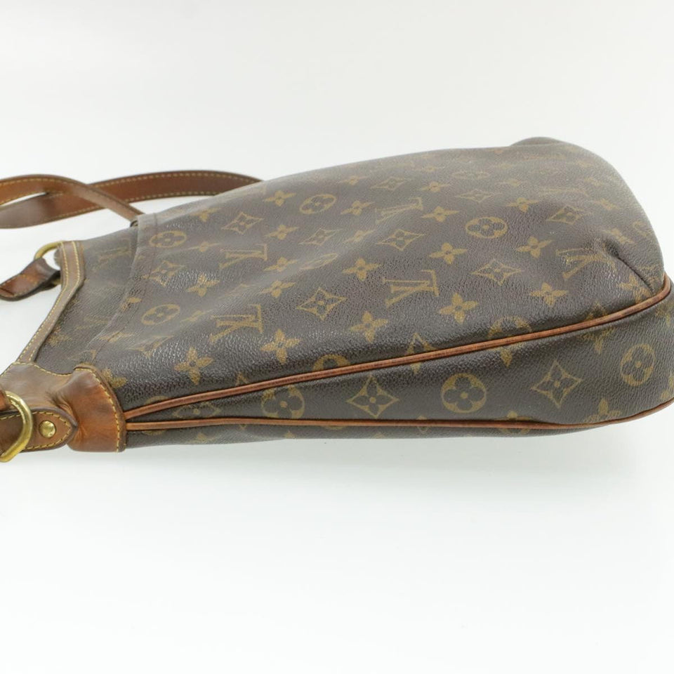 Louis Vuitton Monogram Odeon MM Shoulder Bag LV Auth am102g