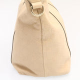Gucci Gucci Shima Tote Bag Leather Beige am1040g