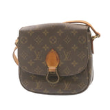Louis Vuitton Monogram Saint Cloud MM Shoulder Bag LV Auth am1071g