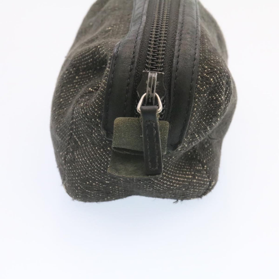 Gucci GG Canvas Cosmetic Pouch Black am1504g