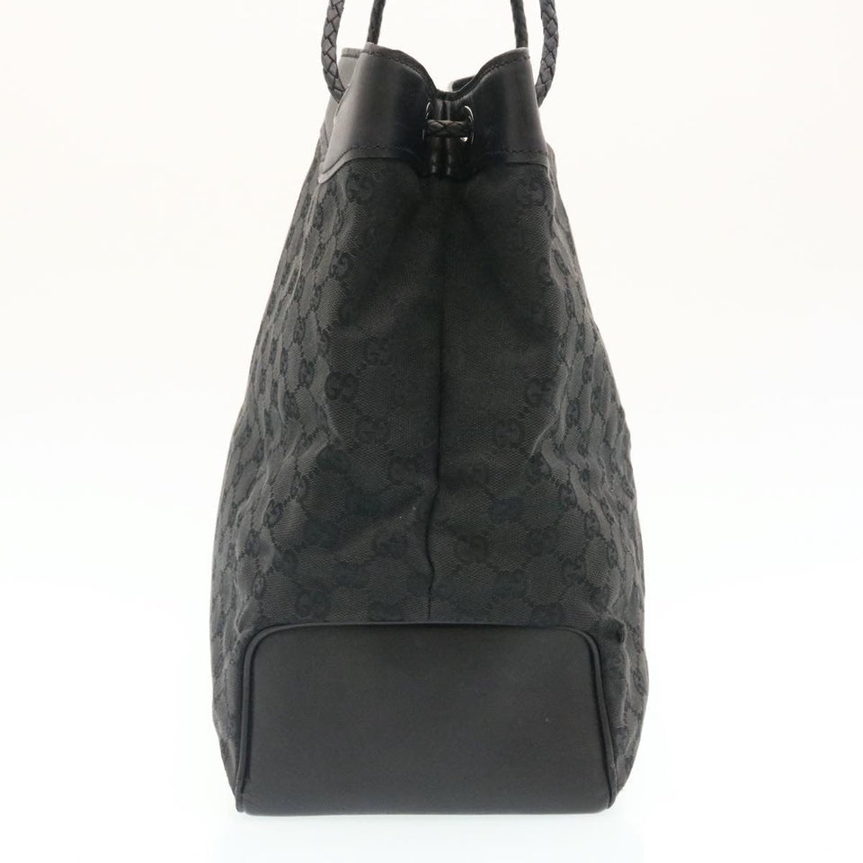 Gucci GG Canvas Shoulder Bag Canvas Black am1813g