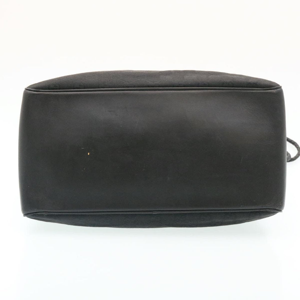 Gucci GG Canvas Shoulder Bag Canvas Black am1813g