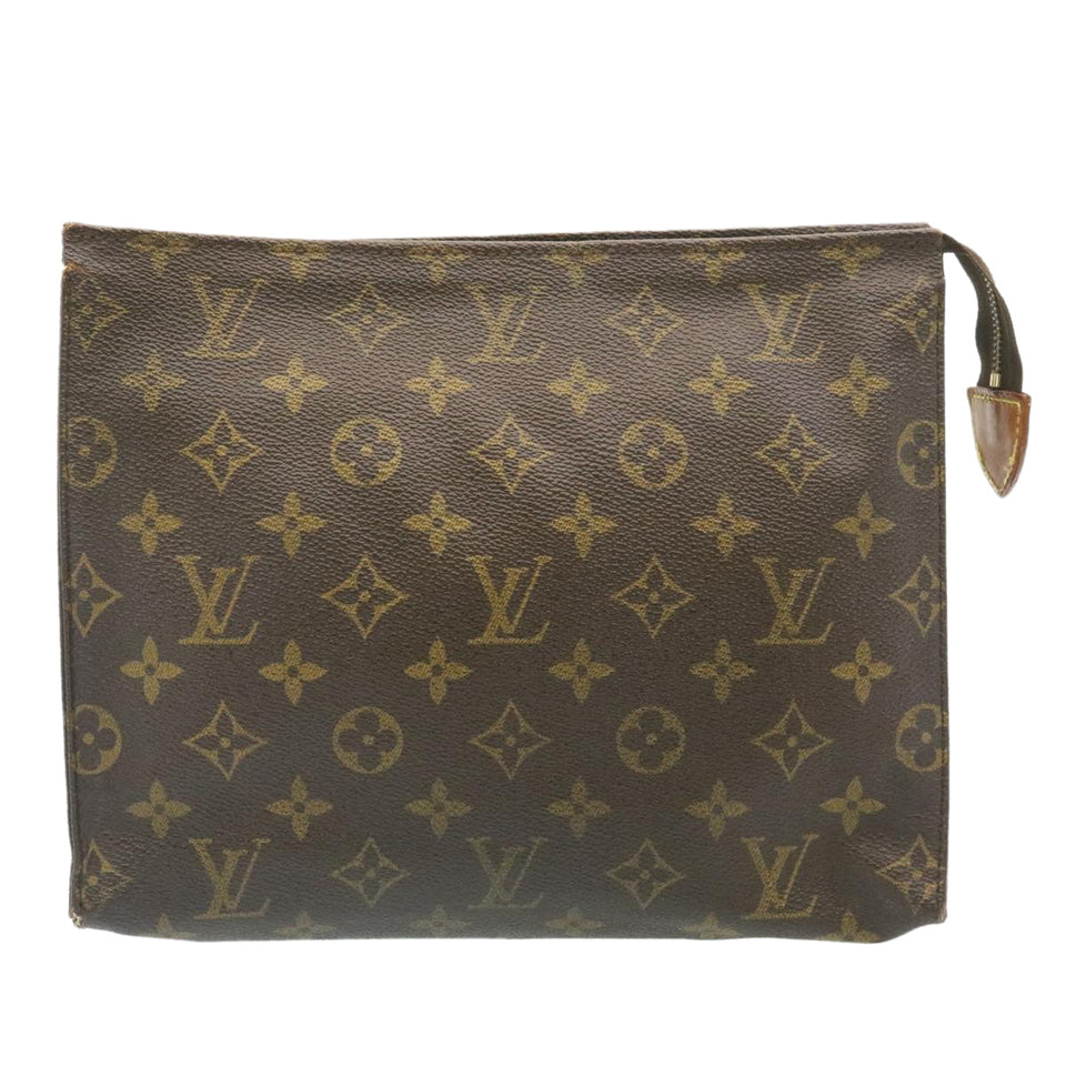 Louis Vuitton Monogram Poche Toilette 26 Pouch LV Auth am1835g Clutch