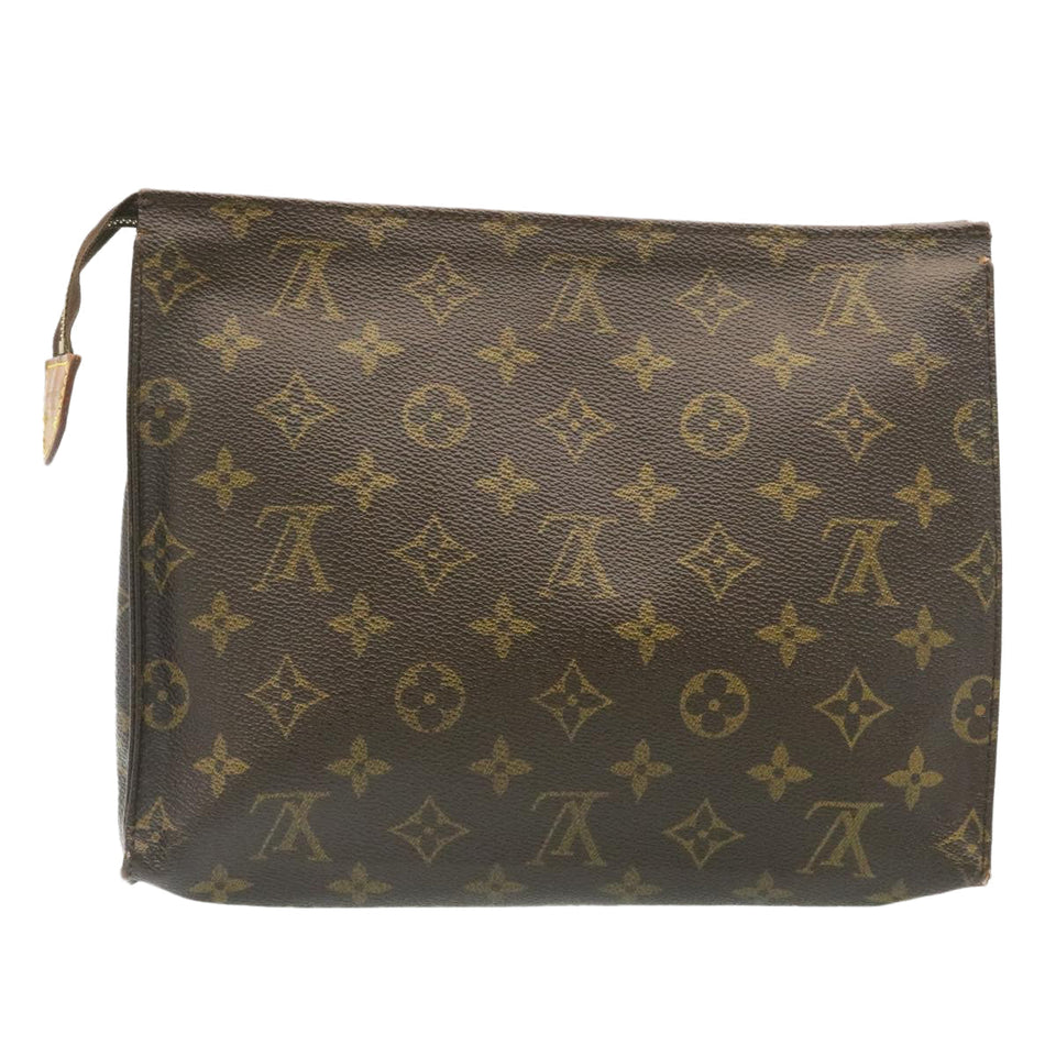 Louis Vuitton Monogram Poche Toilette 26 Pouch LV Auth am1835g Clutch