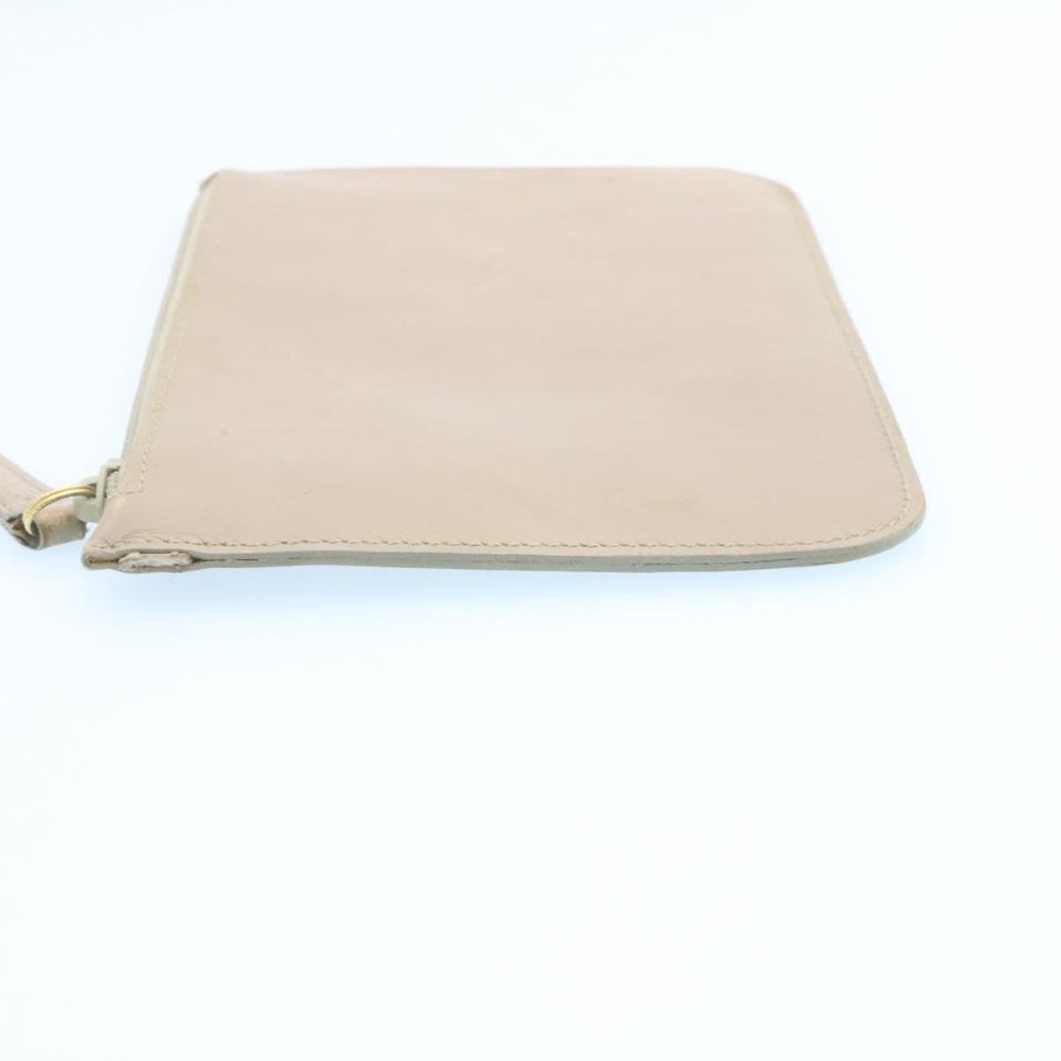 Gucci Pouch Leather Gray am1843g