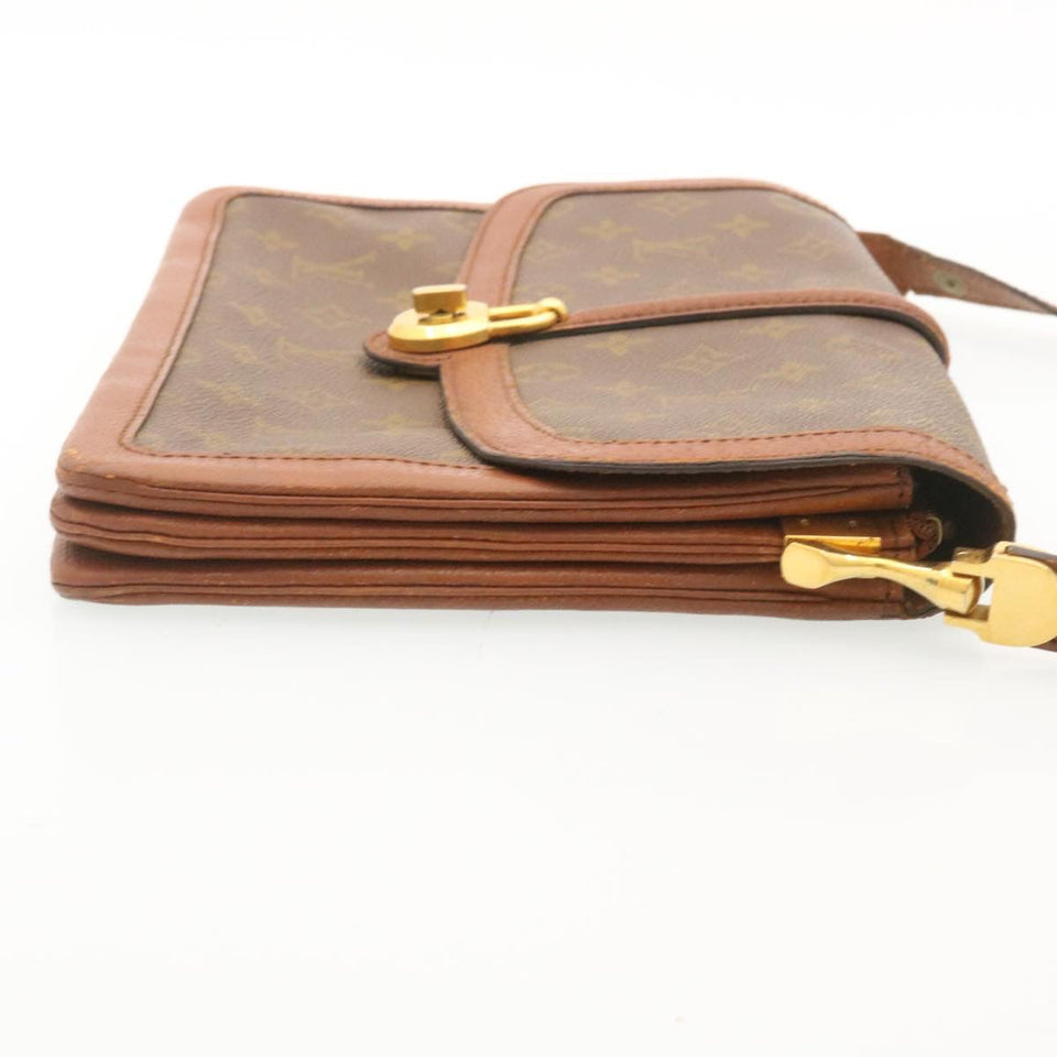 Louis Vuitton Monogram Passy Shoulder Bag LV Auth am2072g