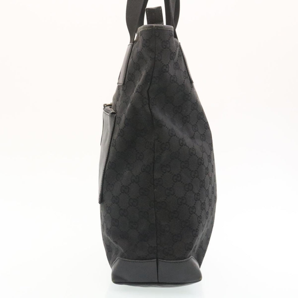 Gucci GG Canvas Tote Bag Black am2078g