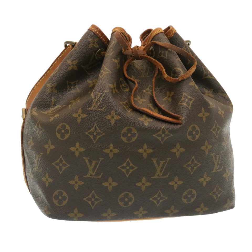 Louis Vuitton Monogram Petit Noe Shoulder Bag LV Auth am2230g