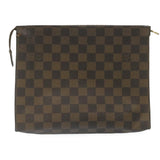 Louis Vuitton Damier Ebene Poche Toilette 26 Pouch LV Auth am2290g Clutch