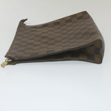 Louis Vuitton Damier Ebene Poche Toilette 26 Pouch LV Auth am2290g Clutch