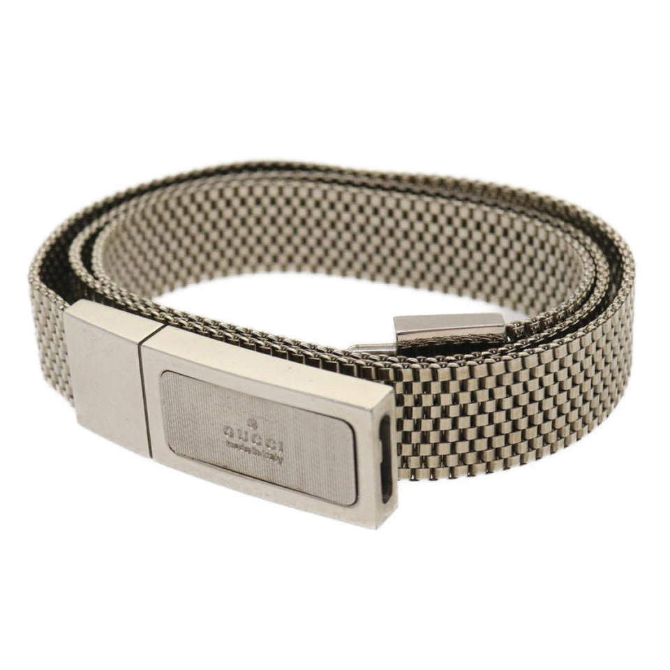 Gucci metal Belt Silver am2365g