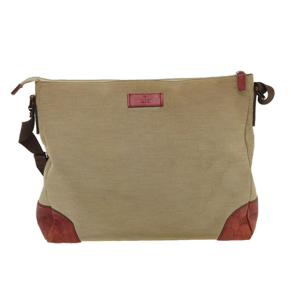Gucci GG Canvas Shoulder Bag 3Set Beige am2482g