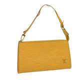 Louis Vuitton Epi Pochette Accessoires Pouch Yellow LV Auth am2512g Clutch