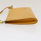 Louis Vuitton Epi Pochette Accessoires Pouch Yellow LV Auth am2512g Clutch