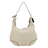 Gucci Shoulder Bag Leather White am2557g