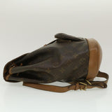 Louis Vuitton Monogram Montsouris MM Backpack LV Auth am2571g