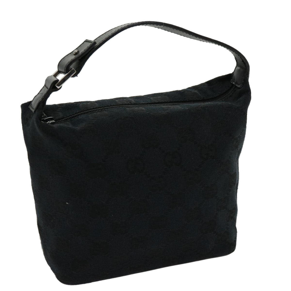 Gucci GG Canvas Hand Bag Black am2610g