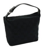 Gucci GG Canvas Hand Bag Black am2610g