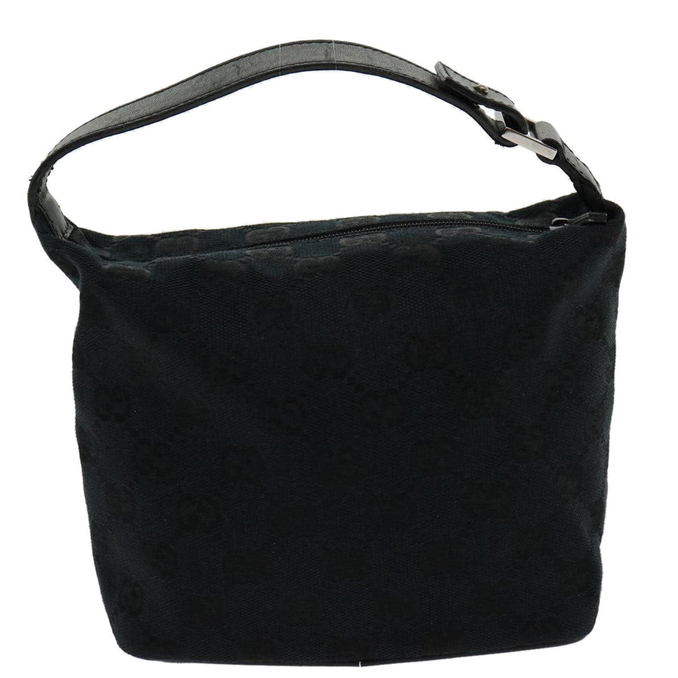 Gucci GG Canvas Hand Bag Black am2610g