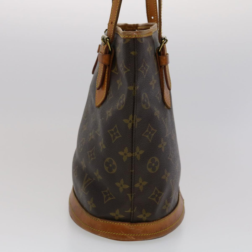 Louis Vuitton Monogram Bucket PM Shoulder Bag LV Auth am2619g