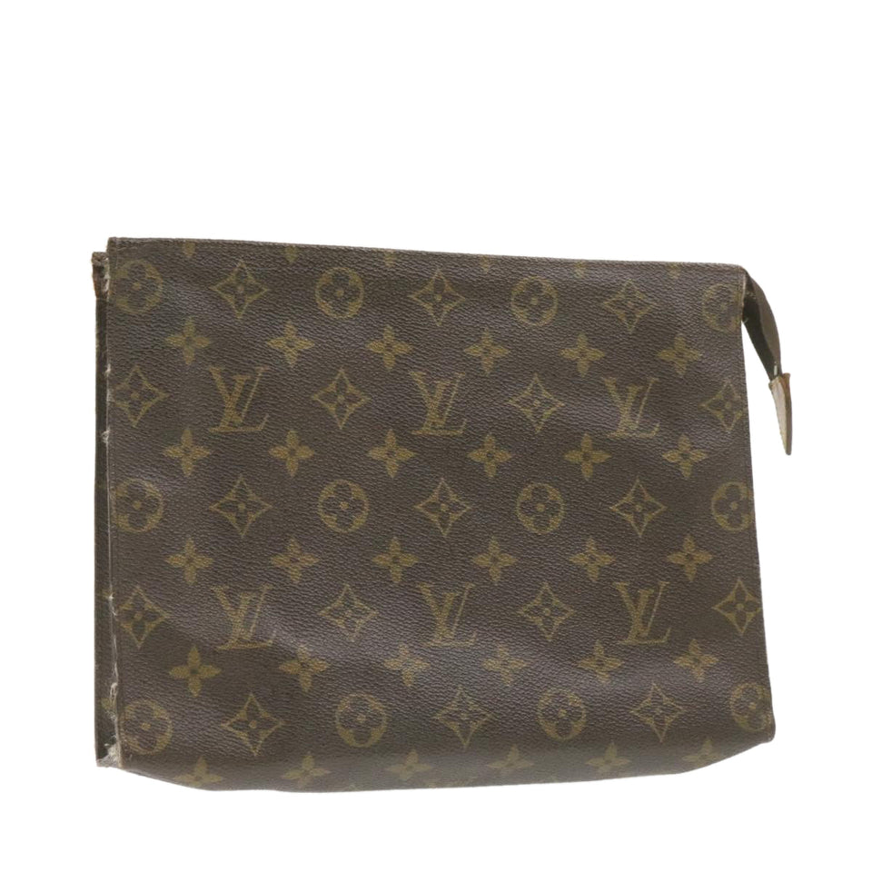 Louis Vuitton Monogram Poche Toilette 26 Pouch LV Auth am416g Clutch