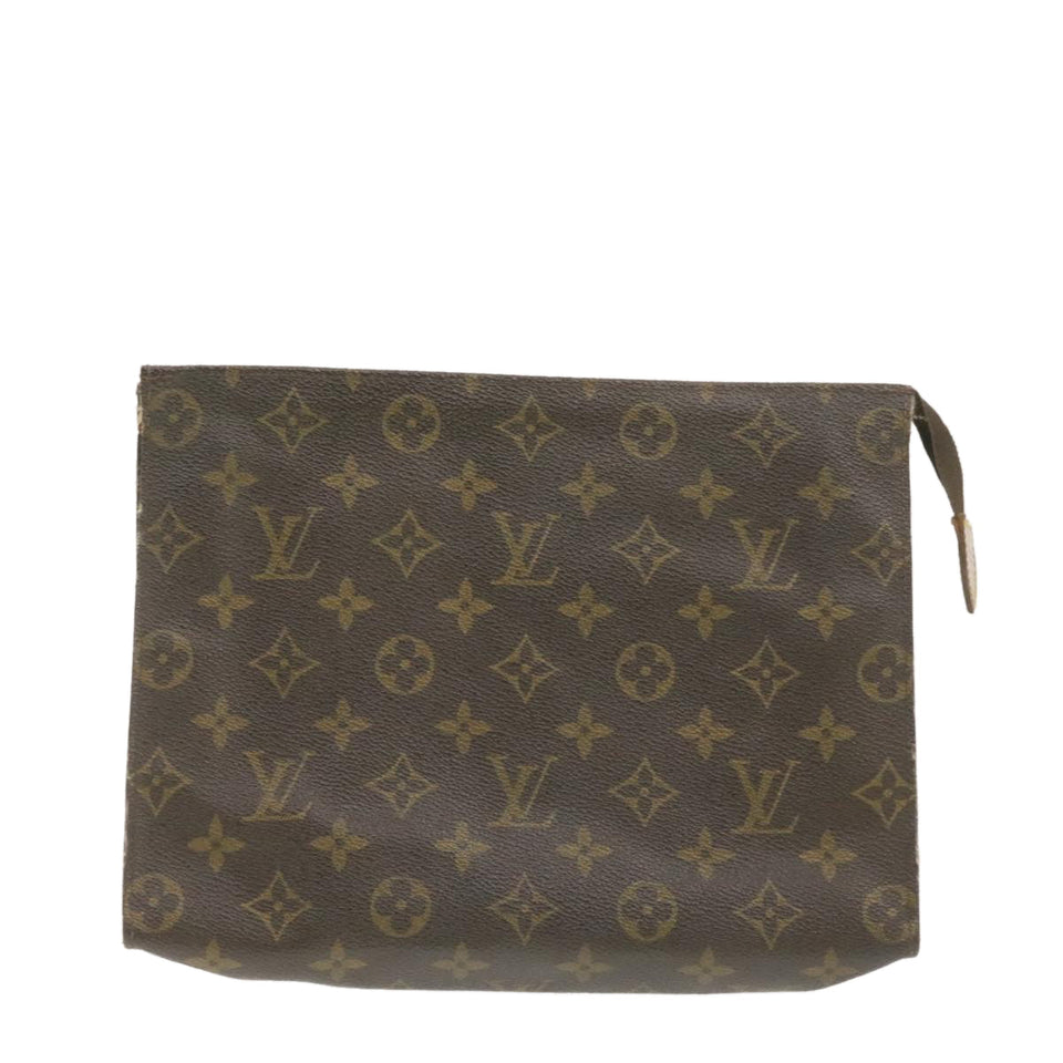 Louis Vuitton Monogram Poche Toilette 26 Pouch LV Auth am416g Clutch