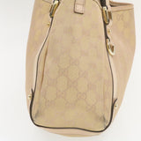 Gucci GG Canvas Shoulder Bag Nylon Pink Gold am427g