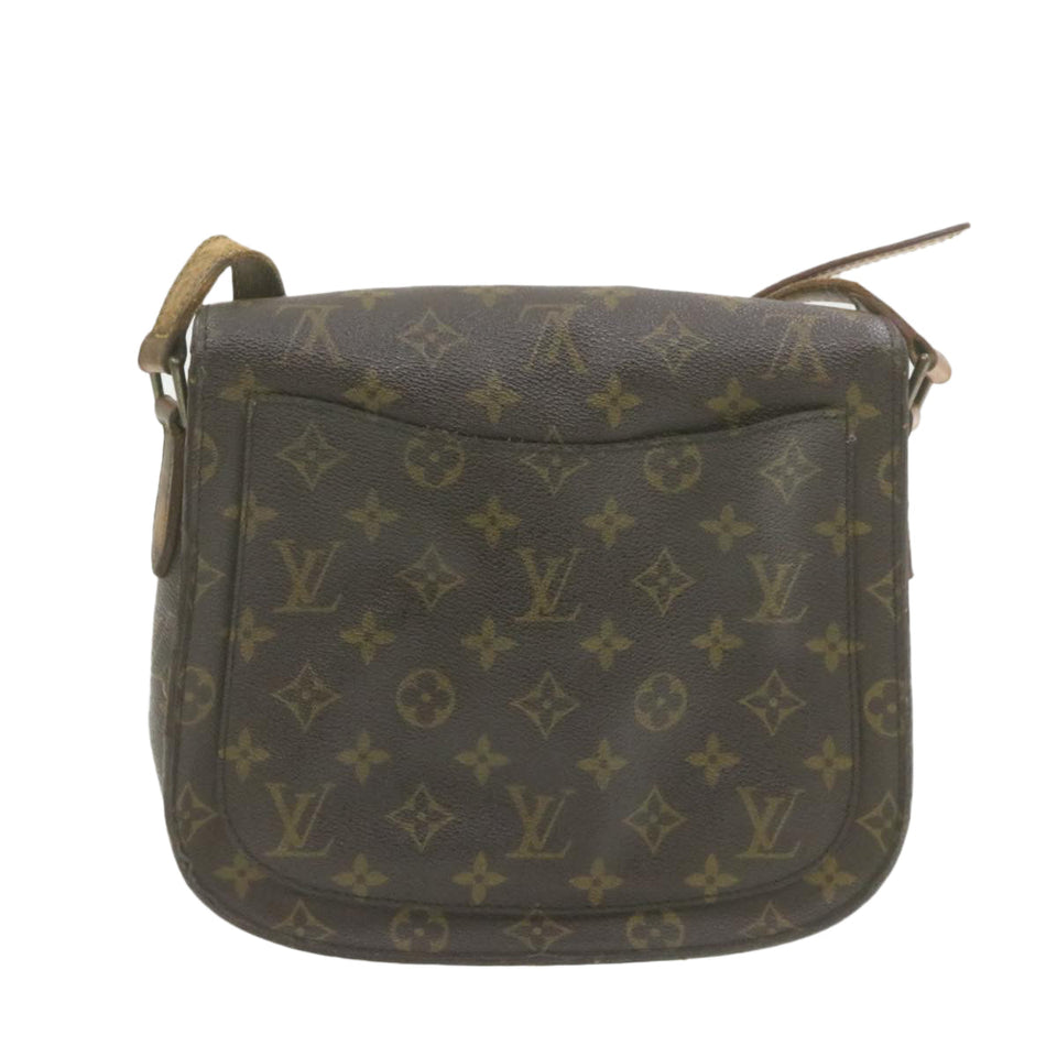 Louis Vuitton Monogram Saint Cloud GM Shoulder Bag LV Auth am749g