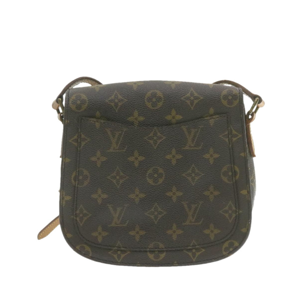 Louis Vuitton Monogram Saint Cloud MM Shoulder Bag LV Auth am937g