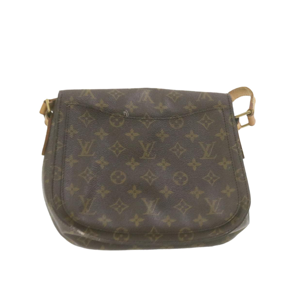 Louis Vuitton Monogram Saint Cloud GM Shoulder Bag LV Auth am978g