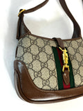 Gucci GG SUPREME MONOGRAM MINI JACKIE 1961 HOBO BAG