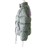 Gucci Down jacket Outer: 100% nylon, Filling: 90% down, Filling: 10% feather, Part: 100% polyester multicolor Women 38