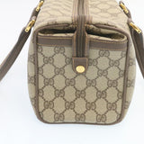 Gucci GG Canvas Hand Bag Beige hk233