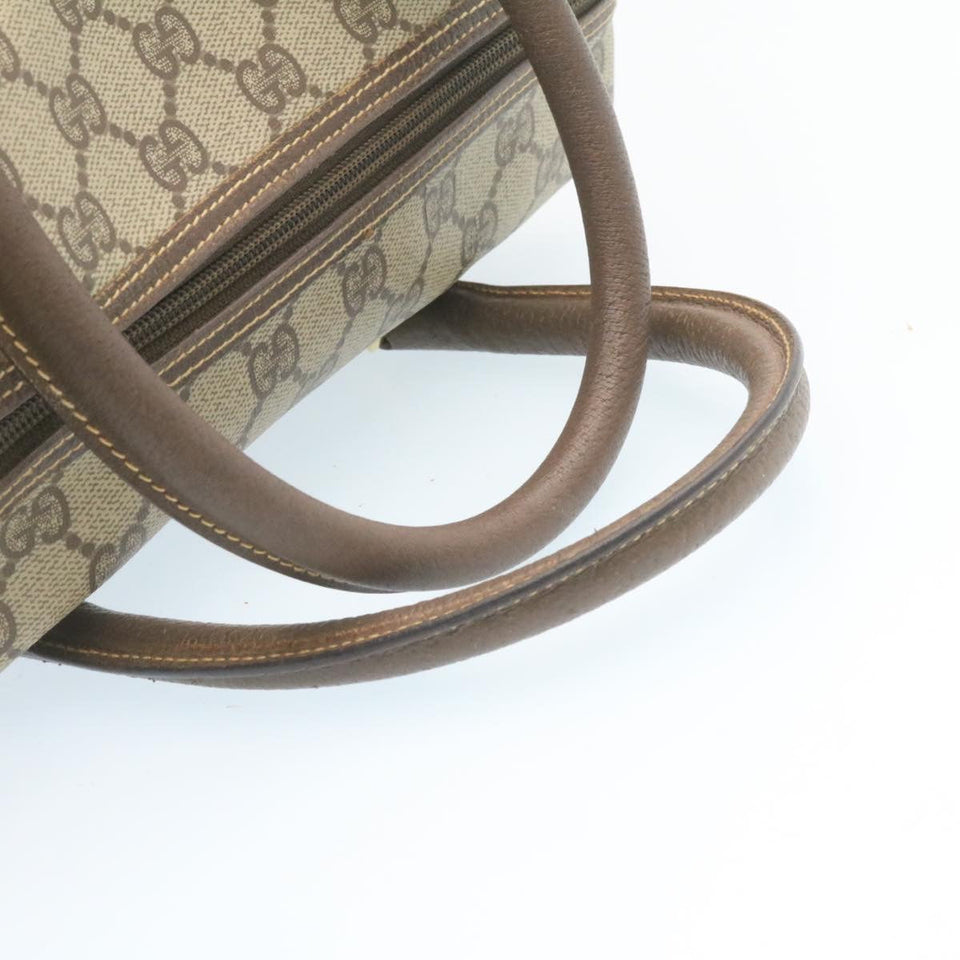 Gucci GG Canvas Hand Bag Beige hk233