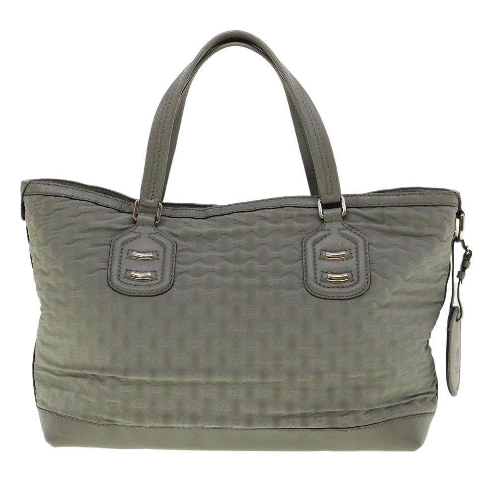 Gucci GG Canvas Shoulder Bag Gray 241102 hk673