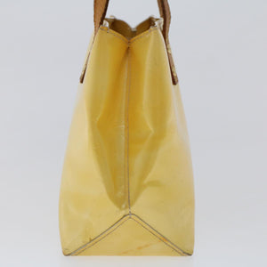 Louis Vuitton Monogram Vernis Reade PM Hand Bag Perle LV Auth hk740