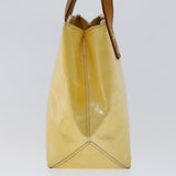 Louis Vuitton Monogram Vernis Reade PM Hand Bag Perle LV Auth hk740