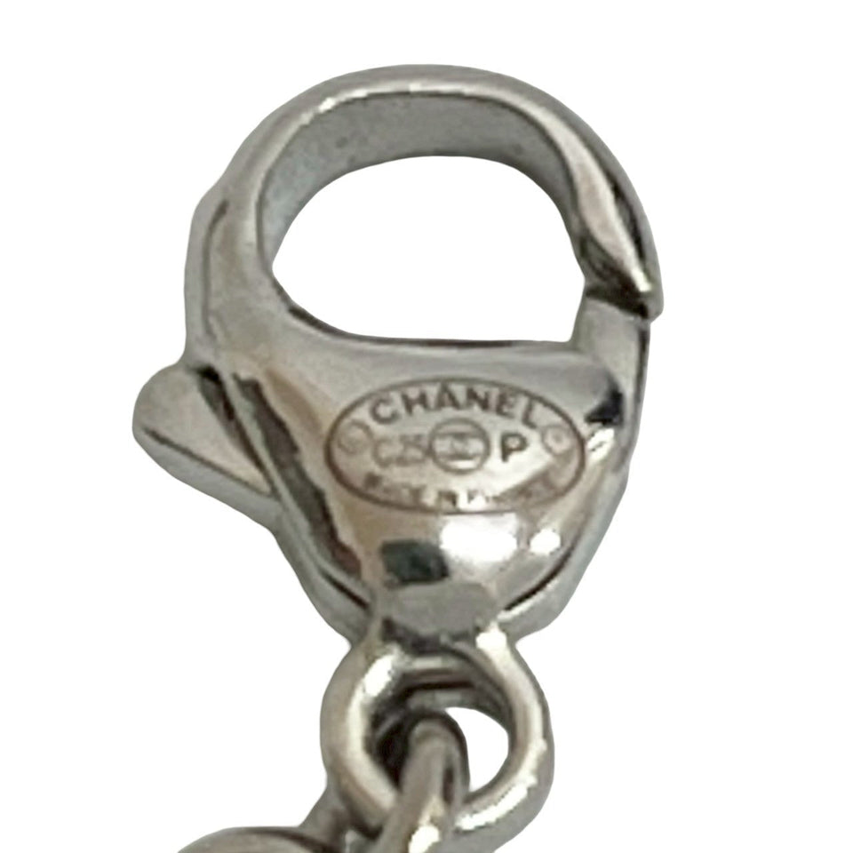 Chanel Coco Mark Heart Motif Necklace Pendant
