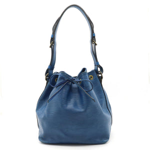 Louis Vuitton Petite Noe Epi Toledo Blue Handbag