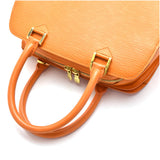Louis Vuitton Orange Epi Pont Neuf Handbag M5205H